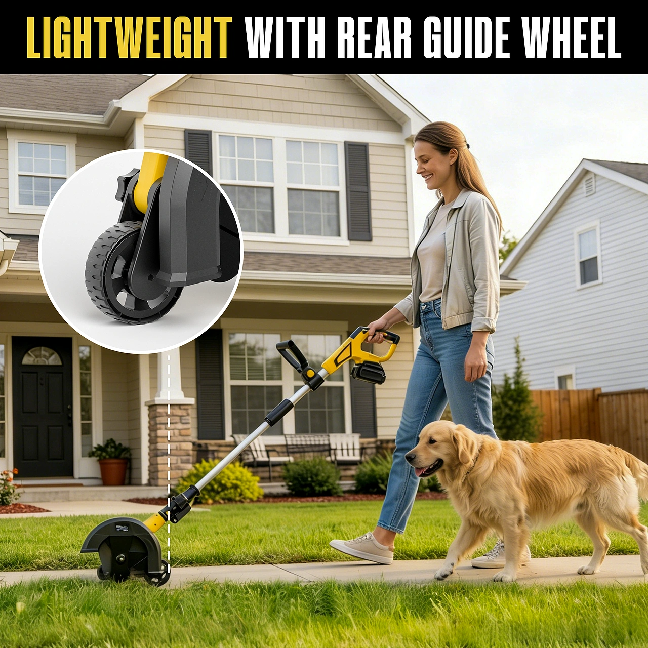 Weed Whacker Product Photography